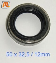 gearbox-manual sealing ring rear up to 90HP  (steel type)