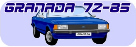 Fahrzeugzeichnung Granada MK2 & MK3