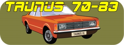 Fahrzeugzeichnung Taunus