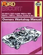 workshop manual Escort MK1  (repair manual, hardcover, 290 pages, not 