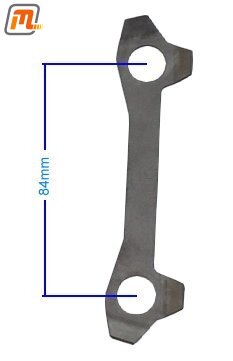 brake caliper front fixing plate  (only 
