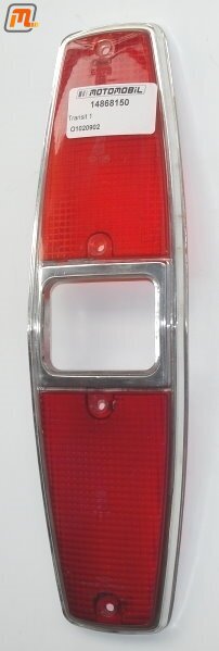 rear light lens  (not platform truck, with bump stop hole, with chromed frame)