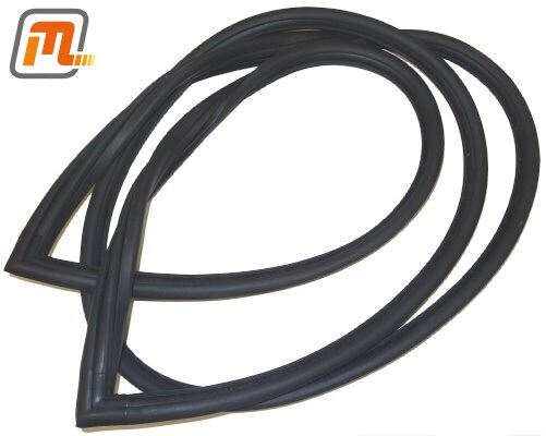 weatherstrip windscreen sedan + estate  (only with plastic trim, reproduction)