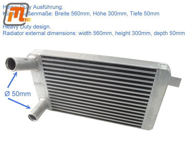 radiator CVH 1,6i  97kW  (turbo cooler, 