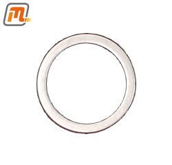 master brake cylinder reservoir sealing ring at screw connection  (not for brake assistance, single curcuit, alloy)