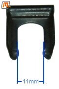 hand brake cable clip rear