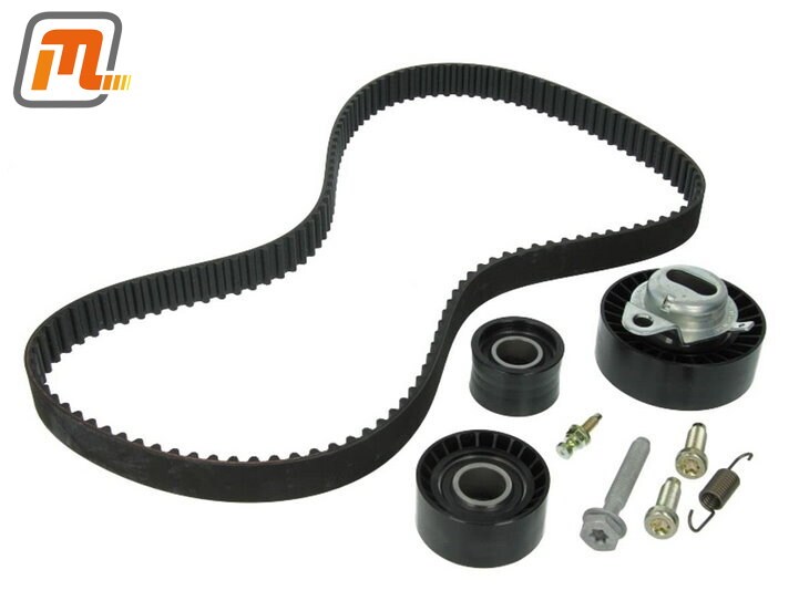 timing belt kit ZETEC-E 1,6-1,8i  66-96kW  (incl. tensioner and 2 idler pulleys, change interval 15.000km or 5 years)