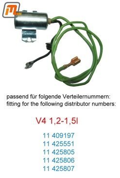 ignition distributor capacitor condenser V4 1,2-1,5l  (