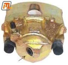 brake caliper front right hand  (vented only for vented brake discs, only 
