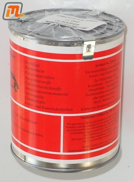 adhesive for rubber seals on doors, hinged windows & boot lid  (box, 600 gr.)