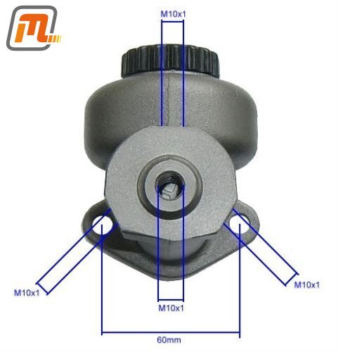 master brake cylinder  (reproduction, piston-Ø22,2mm)