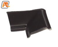 trim rear screen corner clip upper  (black)