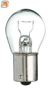 Glühbirne 12V  15W  (Sockel Ba15s)