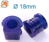 front axle - anti roll bar mounting bush to chassisØ 18mm  