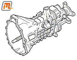 Schaltgetriebe  DOHC 2,0l & 2,0i  77-92kW  (5-Gang, Getriebetyp 